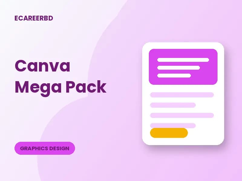 Canva প্রো টেমপ্লেট মেগা প্যাক — প্রিভিউ